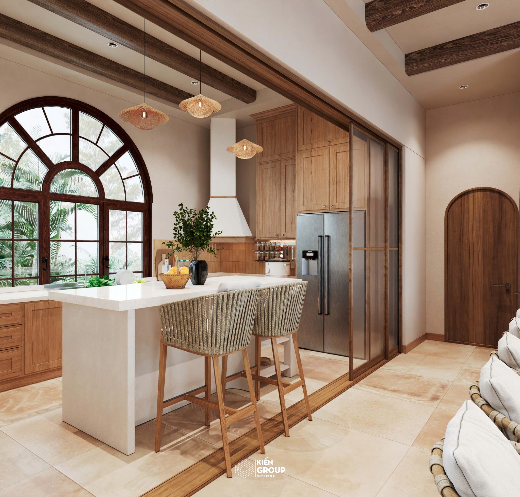 [HN] KIẾN TRÚC & NỘI THẤT BA SAO | KIM BẢNG - 2 Tầng